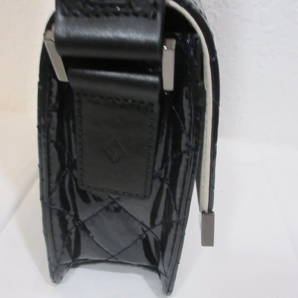 Vera Bradley Cole Mini Shoulder Bag Glossy NAVY MSRP $575 Limited Edition NWT! - Picture 6 of 15